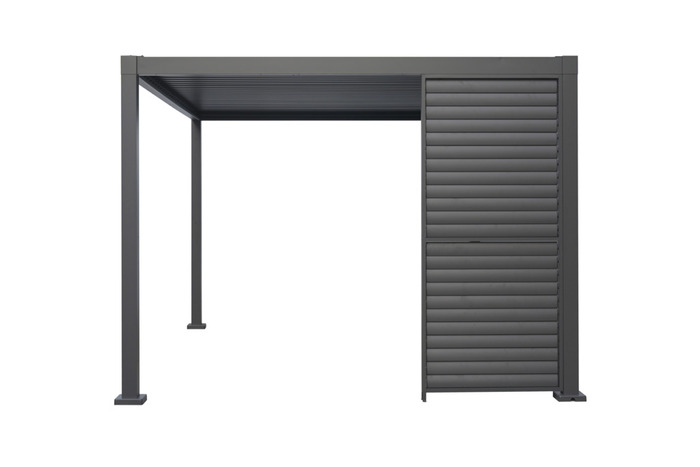 Sidepanel til pergola m/lameller - Outfit